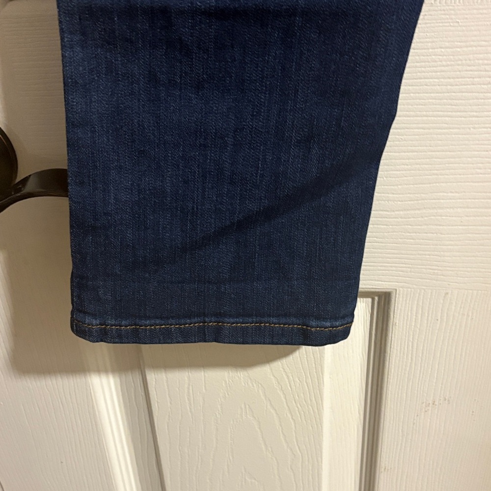 1822 Denim Dark Blue Capris - Picture 9 of 10